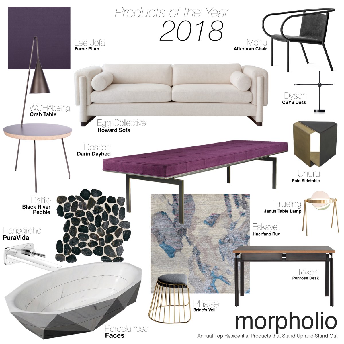 Morpholio Board: Best Interior Design Brands_Furniture Mood Board_ Best Furniture Brands_2018_Stand Up and Stand Out